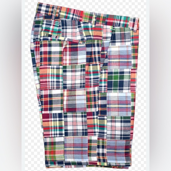Multicolor polo, Ralph Lauren Plaid Men's Shorts size (32) men’s - Picture 2 of 2